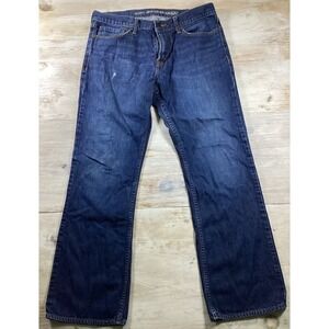 Old‎ Navy Dark Wash Jeans Bootcut Men's 34x32